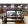 Image 4 : ANTIQUE HIGHLY CARVED 2PC DISPLAY CABINET WITH GALLERY