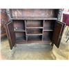 Image 5 : ANTIQUE HIGHLY CARVED DISPLAY CABINET