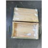 Image 3 : ANTIQUE MILITARY AMMO CRATE