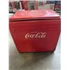 Image 4 : ANTIQUE COCA COLA METAL COOLER