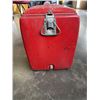 Image 5 : ANTIQUE COCA COLA METAL COOLER