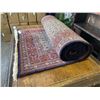 Image 2 : ANTIQUE WOOVEN CARPET RUNNER 32 INCH X APPROX 10-12FT