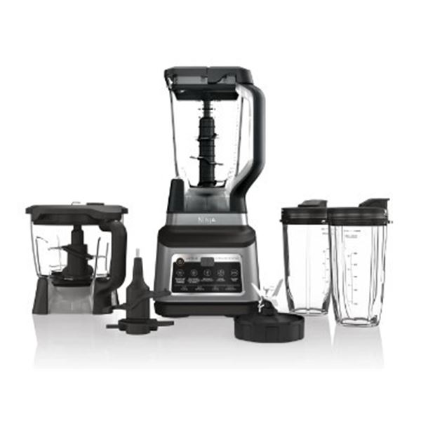 NINJA PROFESSIONAL PLUS KITCHEN SYSTEM WITH AUTO-IQ, 1400W, 72 OZ CAPACITY - TESTED WORKING, RETAIL 