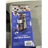 Image 4 : HAMILTON BEACH BURR COFFEE GRINDER - TESTED WORKING, RETAIL $59