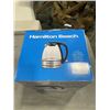 Image 4 : HAMILTON BEACH 1L GLASS ELECTRIC KETTLE - TESTED WORKING
