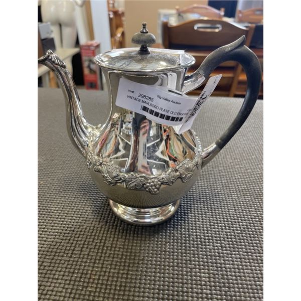 VINTAGE MARLBORO PLATE OLD ENGLISH MMOUNTS 4D4