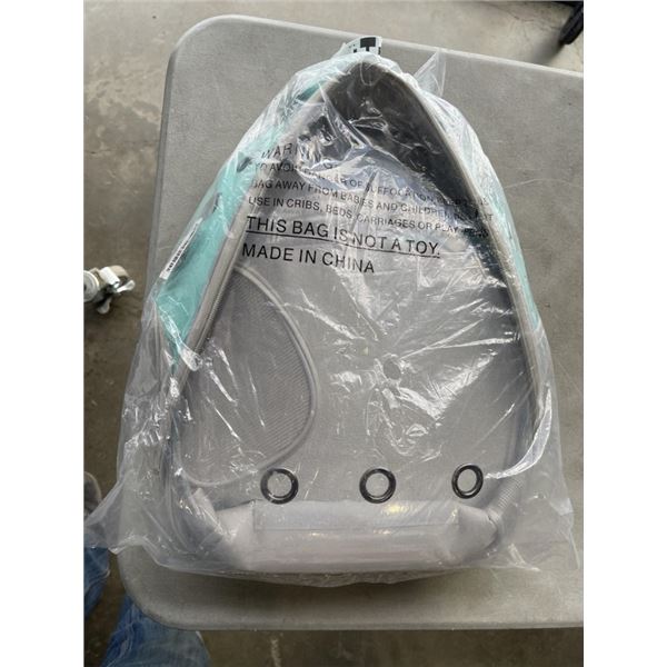 NEW GREEN EXPANDABLE CLEAR VIEW PET BACKPACK