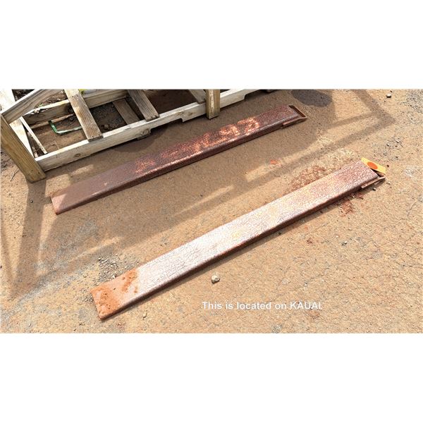 Forklift Extensions (Bent)