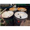 Image 2 : Qty 4 Empty 55 Gallon Drums