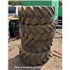 Image 1 : Qty 4 Starco AS Dumper Tires 405 / 70-20