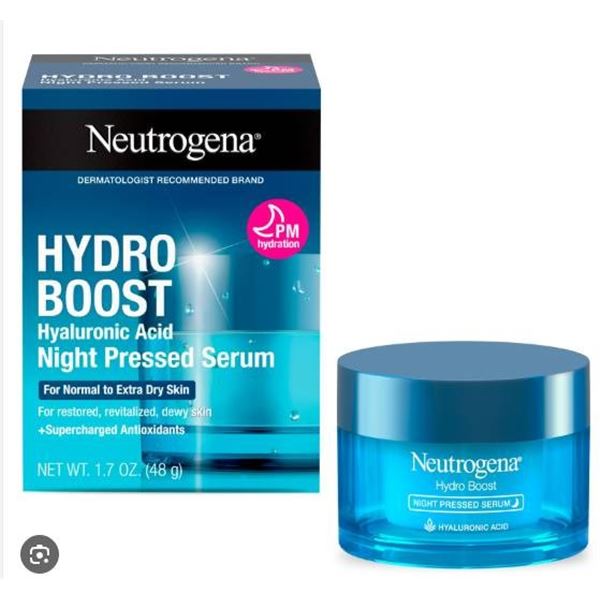 Neutrogena Hydro Boost Night Pressed Serum, 48 g