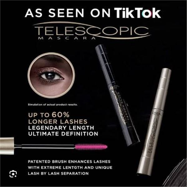 L'Oreal Telescopic Mascara 935 Carbon Black 8 mL
