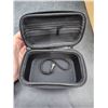 Image 3 : Grapsa Lightweight Black Hard Shell Case with Zipper 4 x 3"