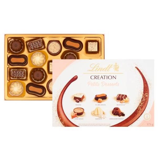 Lindt Creation Petits Desserts Assorted Chocolates, 173g