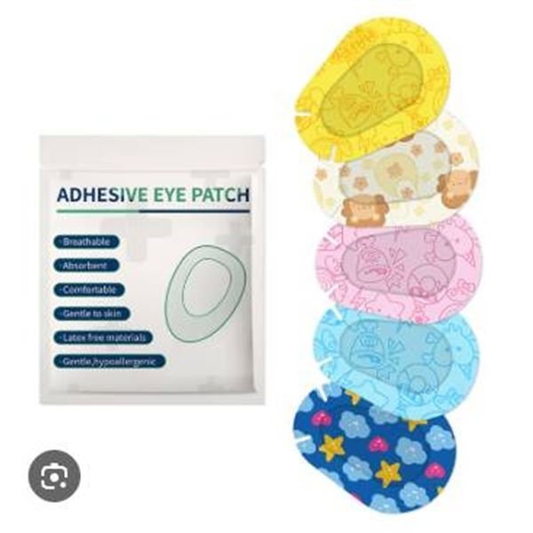 Adhesive Eye Patch for Medical Use, Single-Use - 30 pc