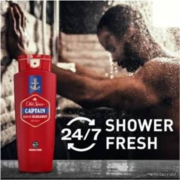 Old Spice Captain Shower Fresh Body Wash, 473 mL