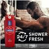 Image 1 : Old Spice Captain Shower Fresh Body Wash, 473 mL