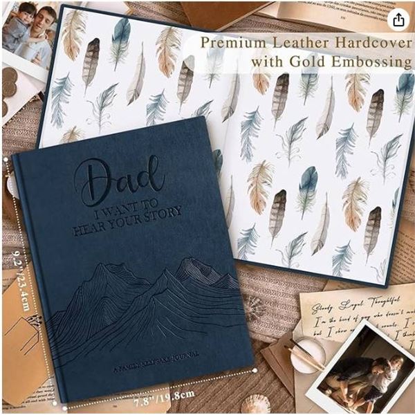 Dad Life Story Journal Blue X004LUO5BV