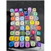 Image 3 : AnyMark 48 Color Assorted Marker Set with Zippered Case
