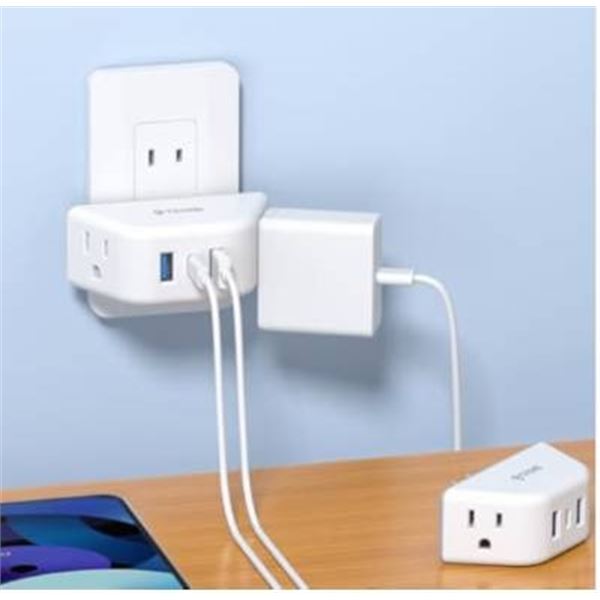This listing features two outlet adapters from TEND, model TD-BA-JP13. Designed for converting 2-pro
