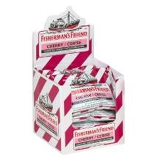 Fisherman's Friend Cherry Sugar-Free Lozenges, 8 x 22-Count Packs
