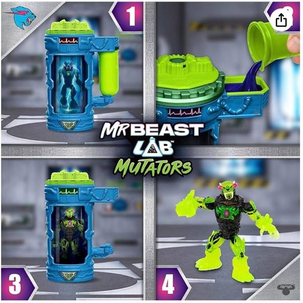 MrBeast Lab Hyper Fusion Mutators, Experiment & Create The Atomic