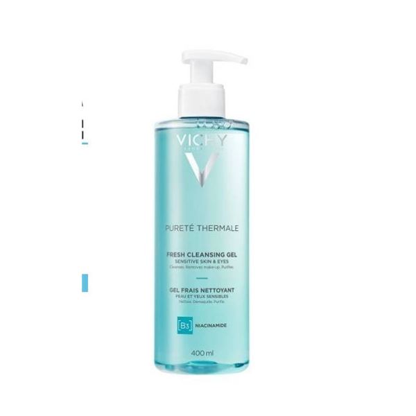 Vichy Purete Thermale Fresh Cleansing Gel 400ml - Sensitive Skin and Eyes