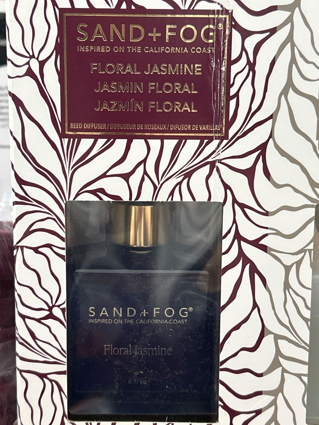 Sand + Fog Reed Diffuser Set, 3 Scents - Floral Jasmine, Fresh Breeze ...