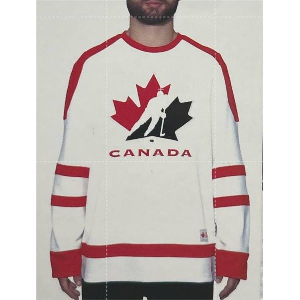 Team Canada Hockey Jersey, White and Red, Size XXL/TTG