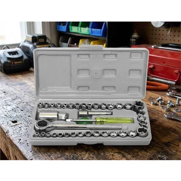 ProGrade 40-Piece Socket Wrench Set, Model 64493