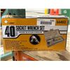 Image 2 : ProGrade 40-Piece Socket Wrench Set, Model 64493