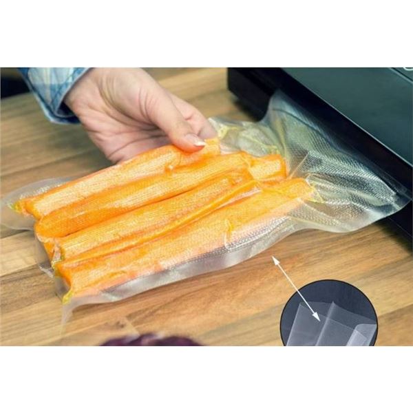 Excalibur 8 in. x 12 in. Pre-Cut Vacuum Sealer Bags, 100 Count