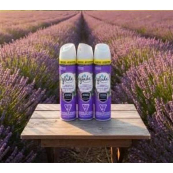 Glade Spray Vaporisateur Tranquil Lavender & Aloe SCJW 347455 12x235g