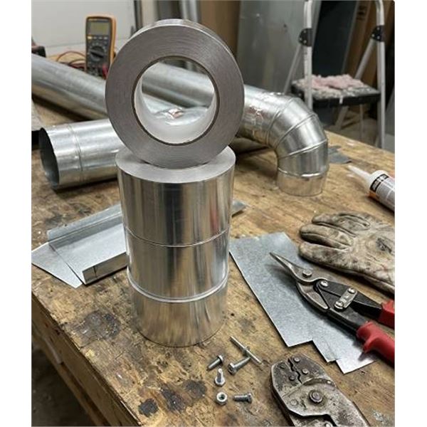 Aluminum Foil Tape Rolls, 2" x 50 yd