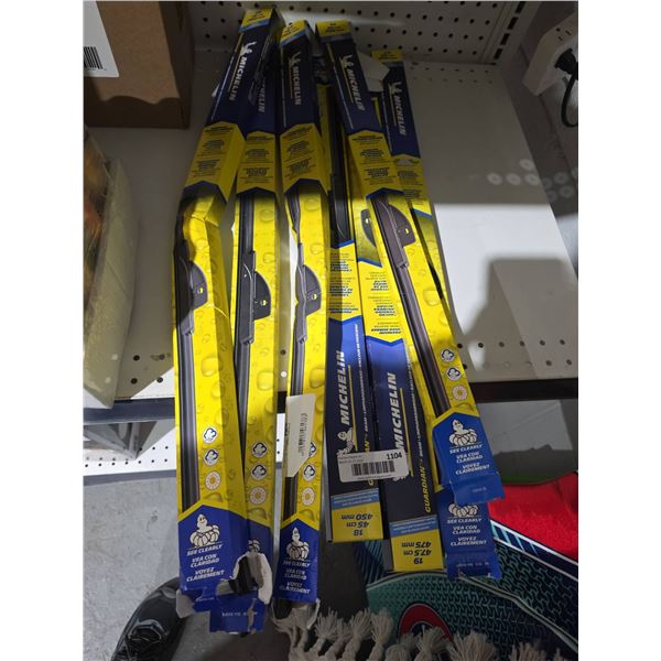 Assorted Michelin Guardian Wiper Blade Lot (7 Units)