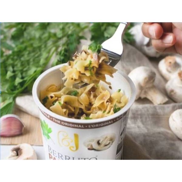 Berruto Pasta Cup Italian Fettuccine