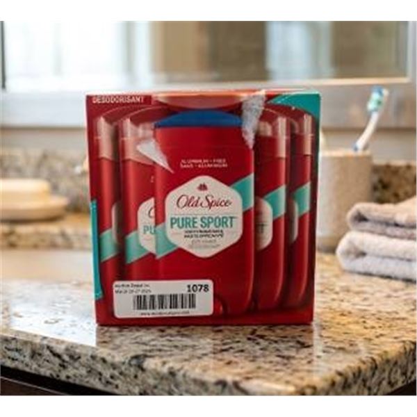Old Spice Pure Sport Deodorant 5-Pack