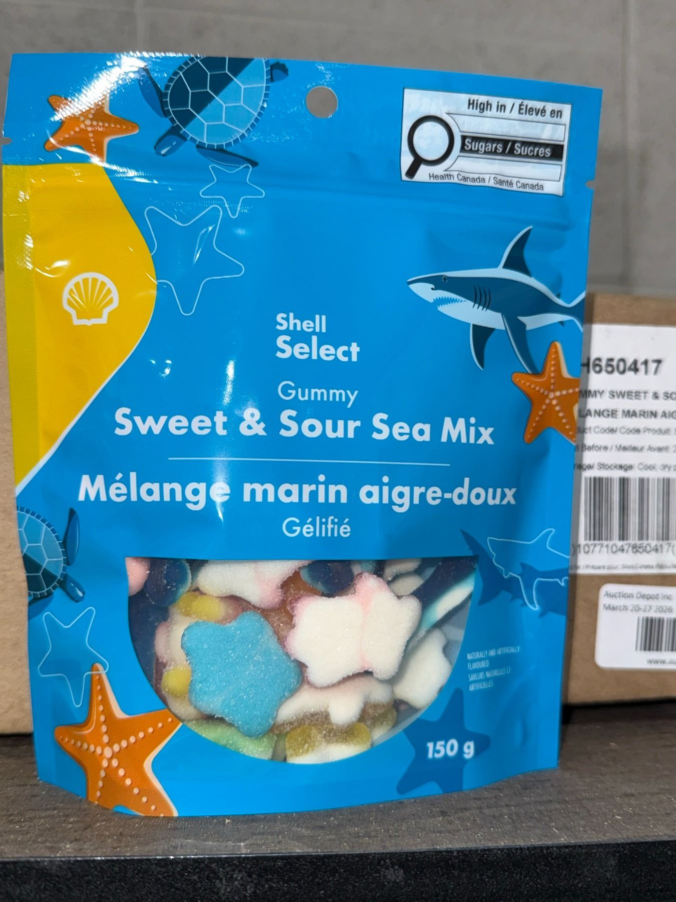 Select Gummies Shell Select Gummy Sweet & Sour Sea Mix 150g