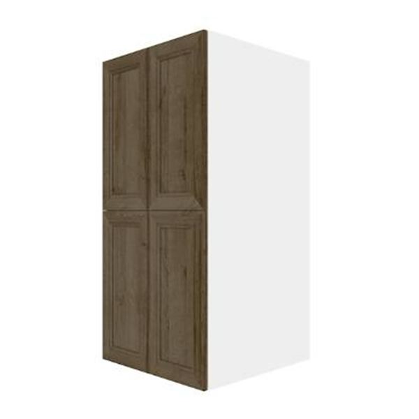 Eklipse Ruby 23.94-in x 49-in x 24.38-in Particleboard 4-Door Top Pantry Cabinet