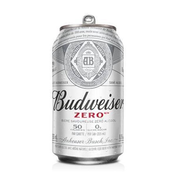 Lot of 2 Budweiser Zero 12-Pack