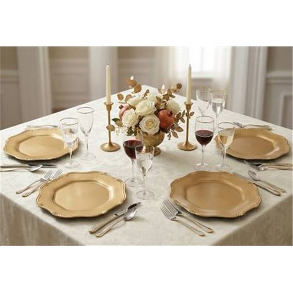 24 ZOOFOX Plastic Charger Plates