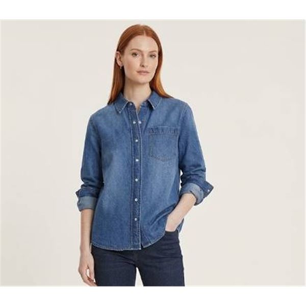 Lucky Brand Denim Shirt XL Model 1122