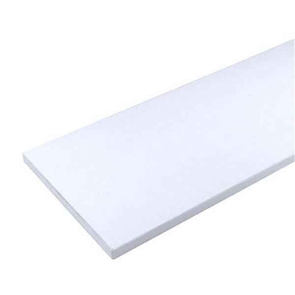 Lot of 5 - Rubbermaid 4ft White Shelf Model FG4B8812WHT