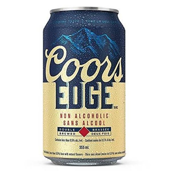 Coors Edge 24x355ml Non-Alcoholic Beer