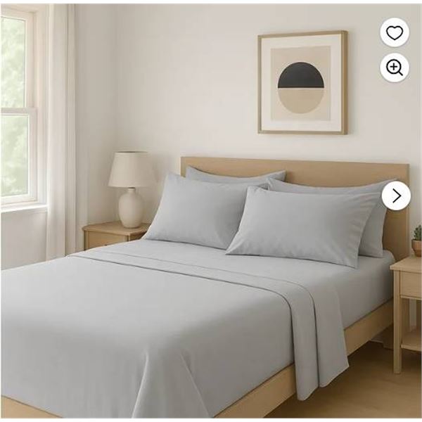 COMFY Bamboo World King Sheet Set 9500