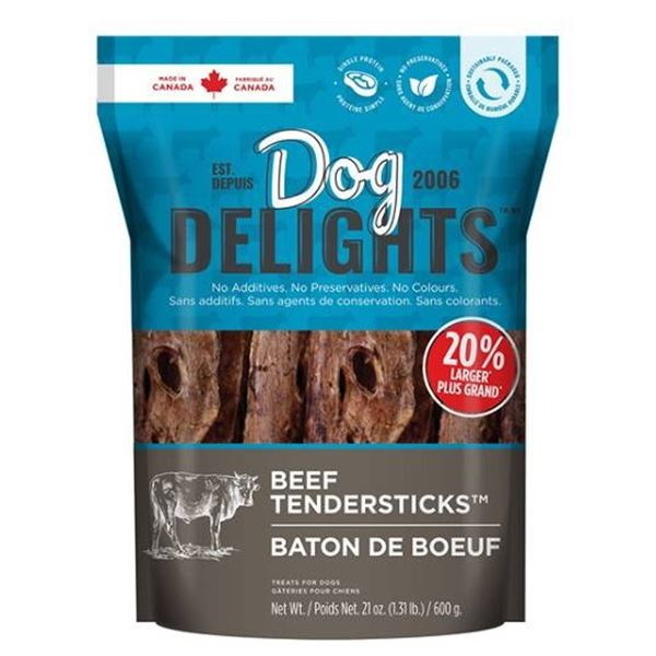 Dog Delights Beef Tendersticks 21oz