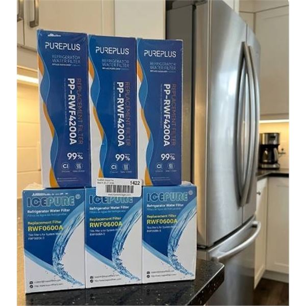 Refrigerator Water Filter Lot