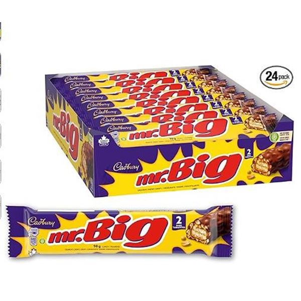 Cadbury Mr. Big Candy Bars Box Set