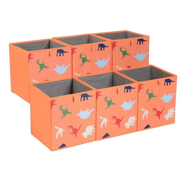 Amazon Basics Storage Cube Bins 6-Pack