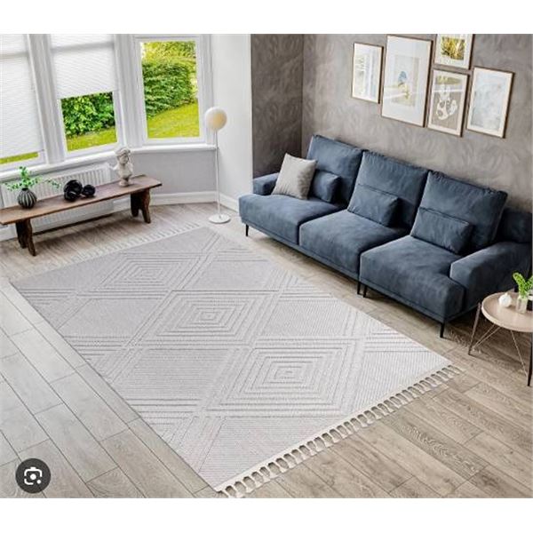 ATHENA  MELANGE Collection Area Rug 5X7'